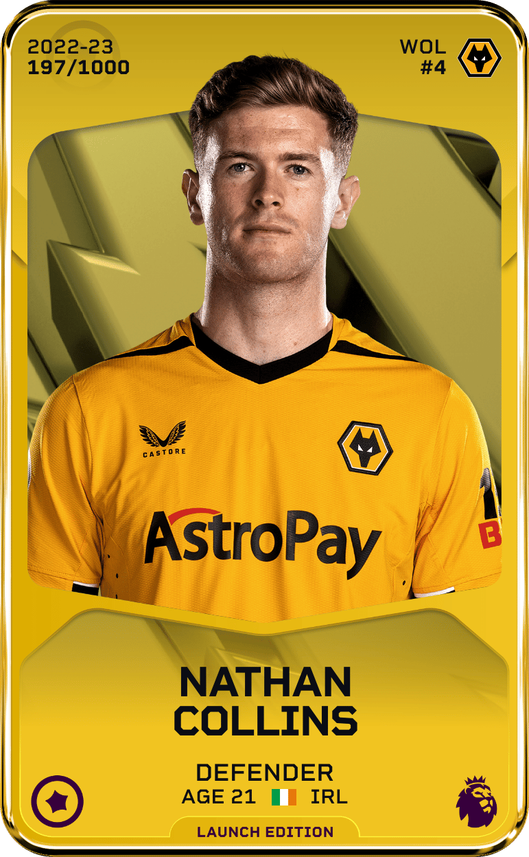 Nathan Collins 2022-23 • Limited 197/1000