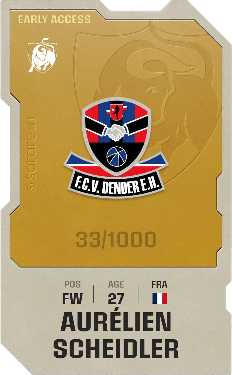 Aurélien Scheidler 2025-26 • Limited 33/1000