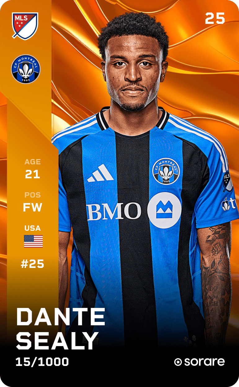 Dante Sealy 2025-26 • Limited 15/1000