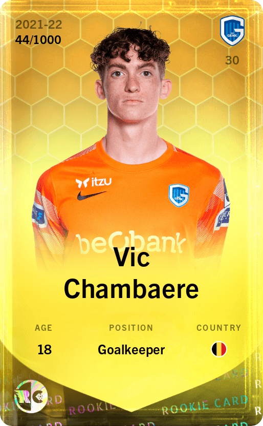 Vic Chambaere 2021-22 • Limited 44/1000