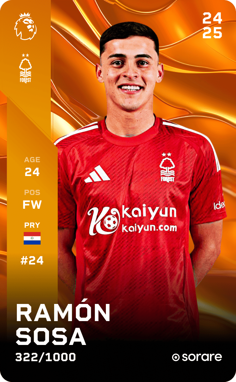 Ramón Sosa 2024-25 • Limited 322/1000
