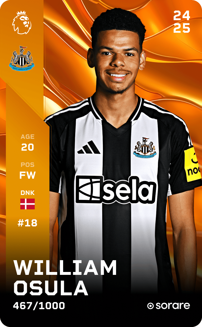 William Osula 2024-25 • Limited 467/1000
