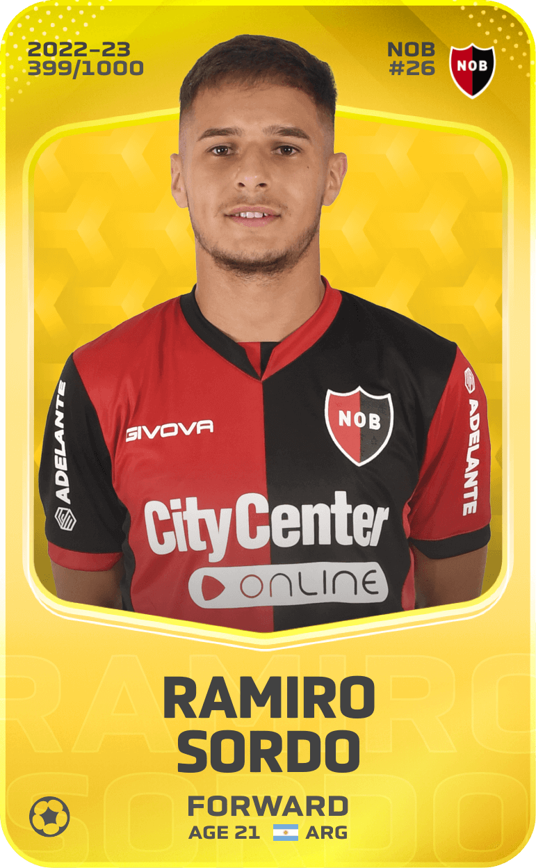 Ramiro Sordo 2022-23 • Limited 399/1000