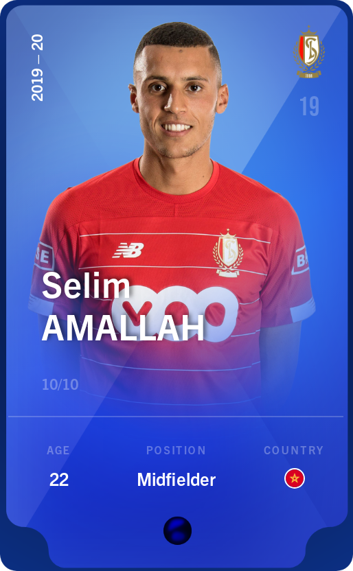 Sorare - Sorare Official - Selim Amallah 2019-20 • Super Rare 10/10 - NFT # 22157884073608000860537840297267174128977783613512624126036519950176169084356