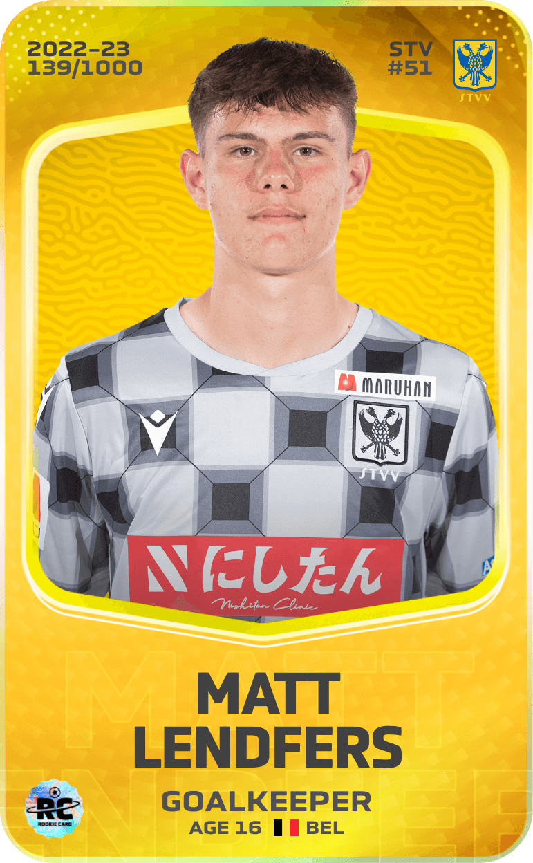 Matt Lendfers 2022-23 • Limited 139/1000