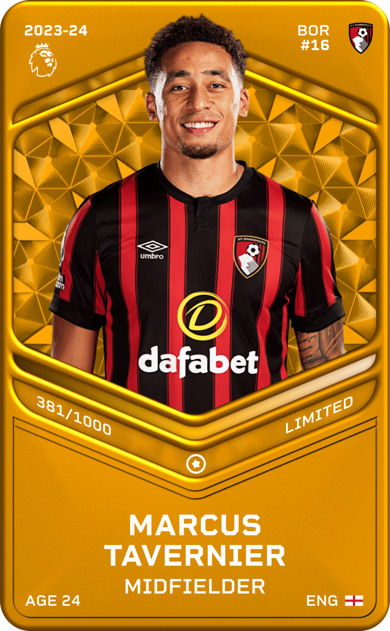 Marcus Tavernier 2023-24 • Limited 381/1000