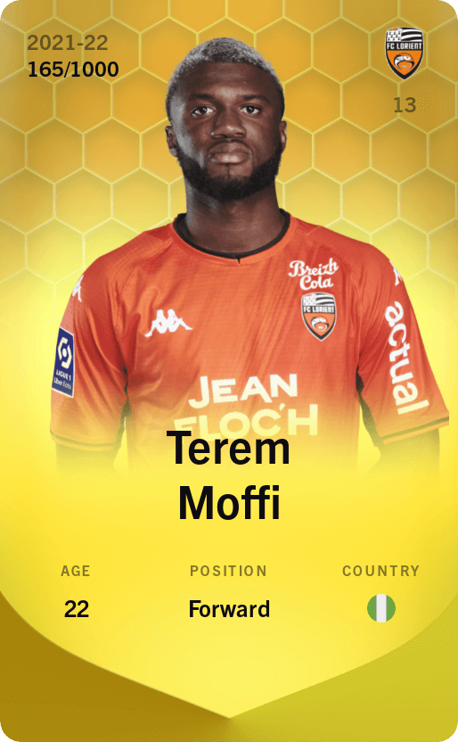 Terem Moffi 2021-22 • Limited 165/1000