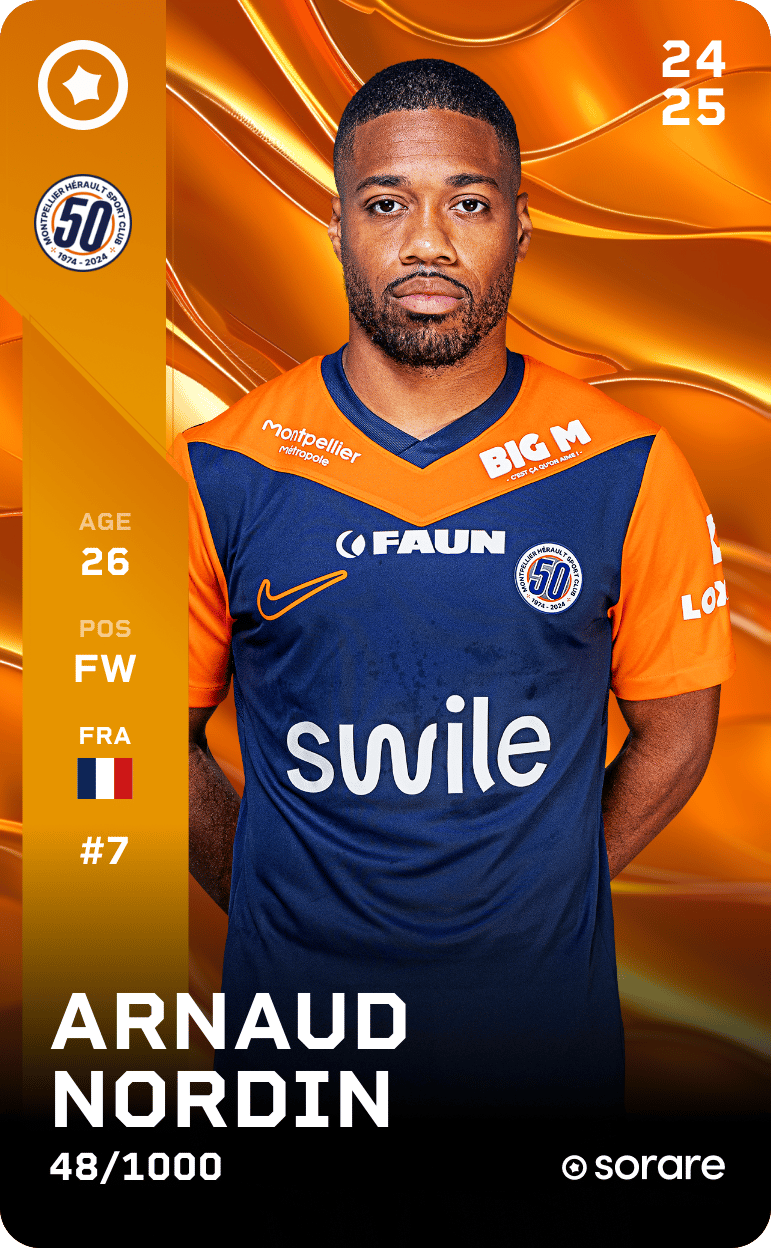 Arnaud Nordin 2024-25 • Limited 48/1000