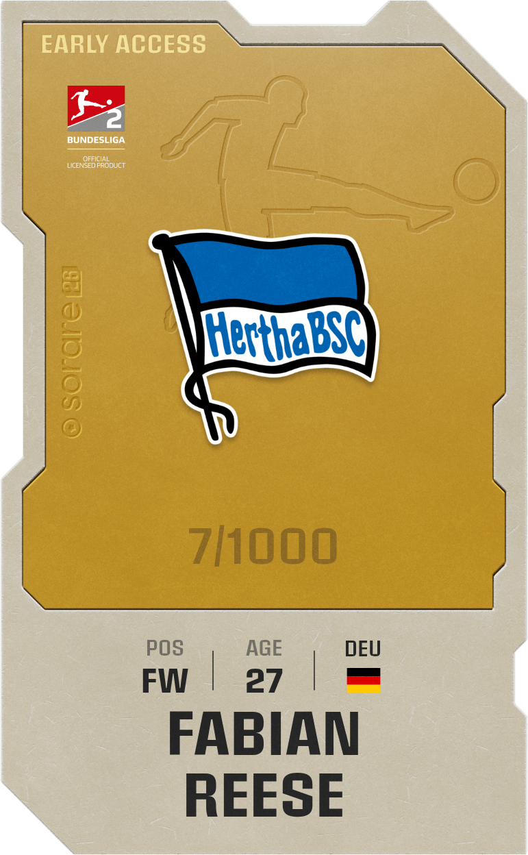 Fabian Reese 2025-26 • Limited 7/1000