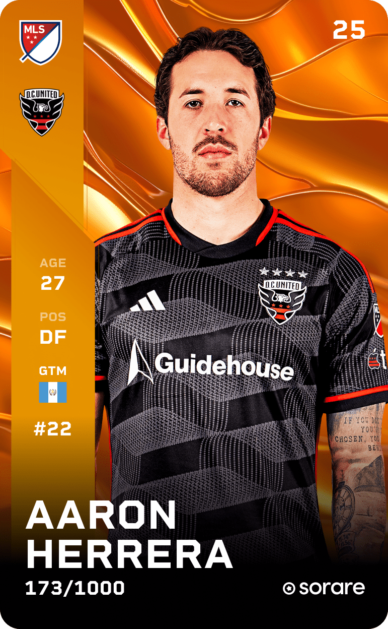 Aaron Herrera 2025-26 • Limited 173/1000