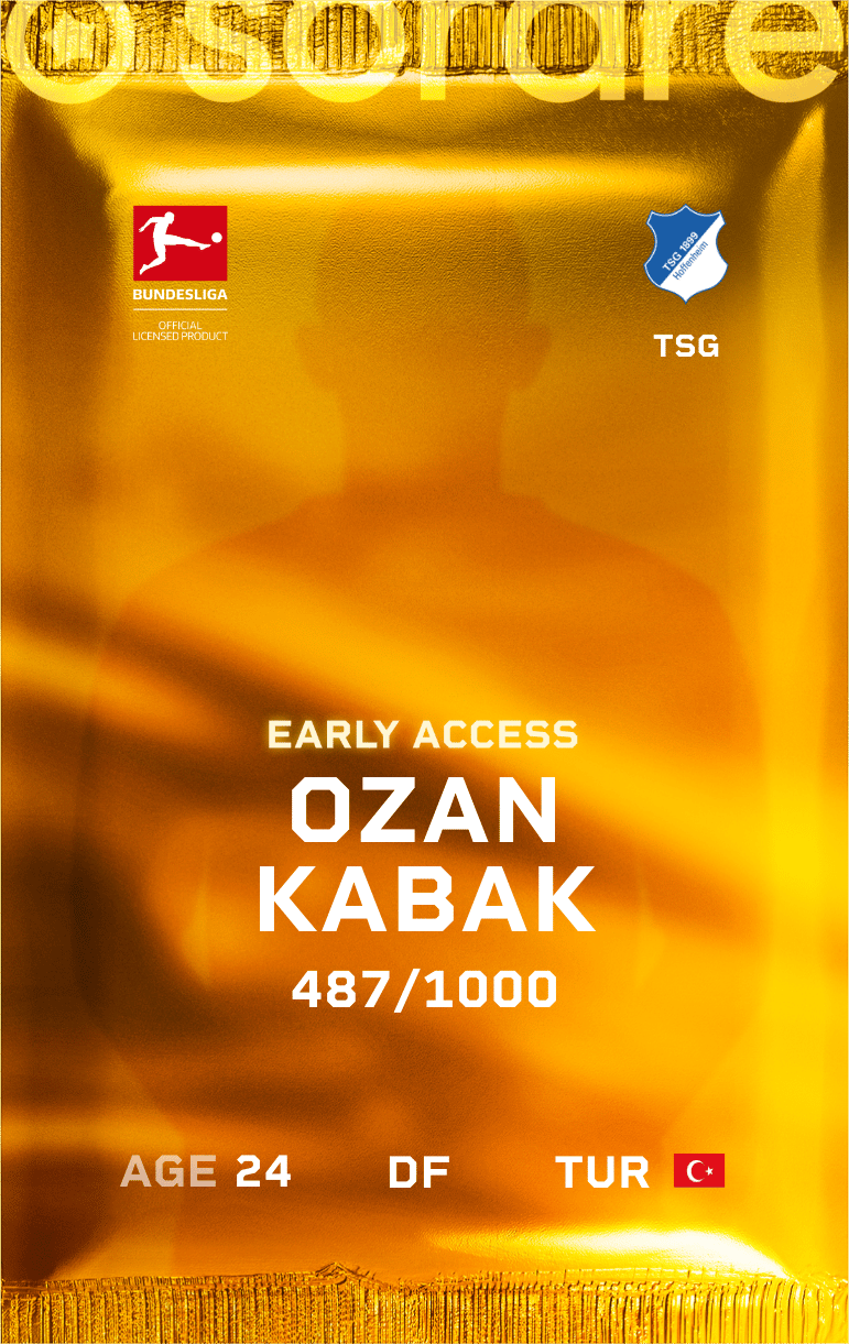 Ozan Kabak 2024-25 • Limited 487/1000