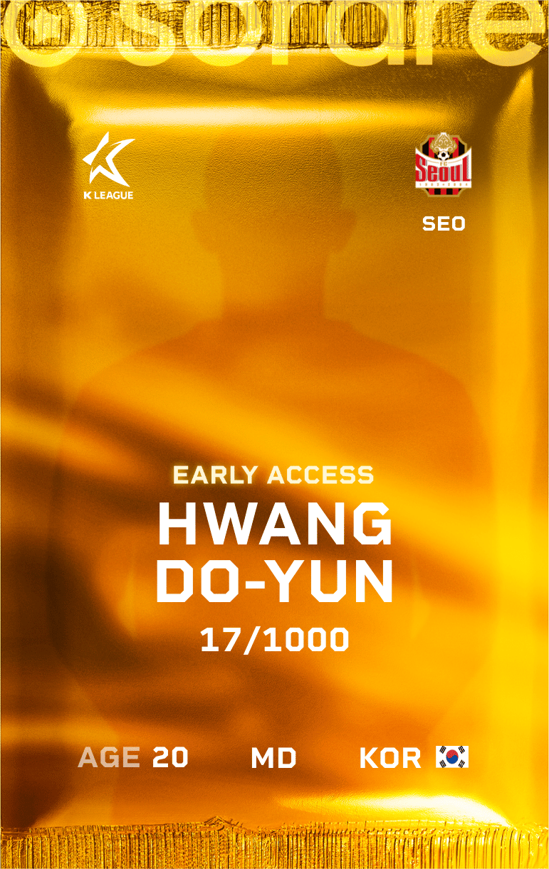 Hwang Do-Yun 2025-26 • Limited 17/1000