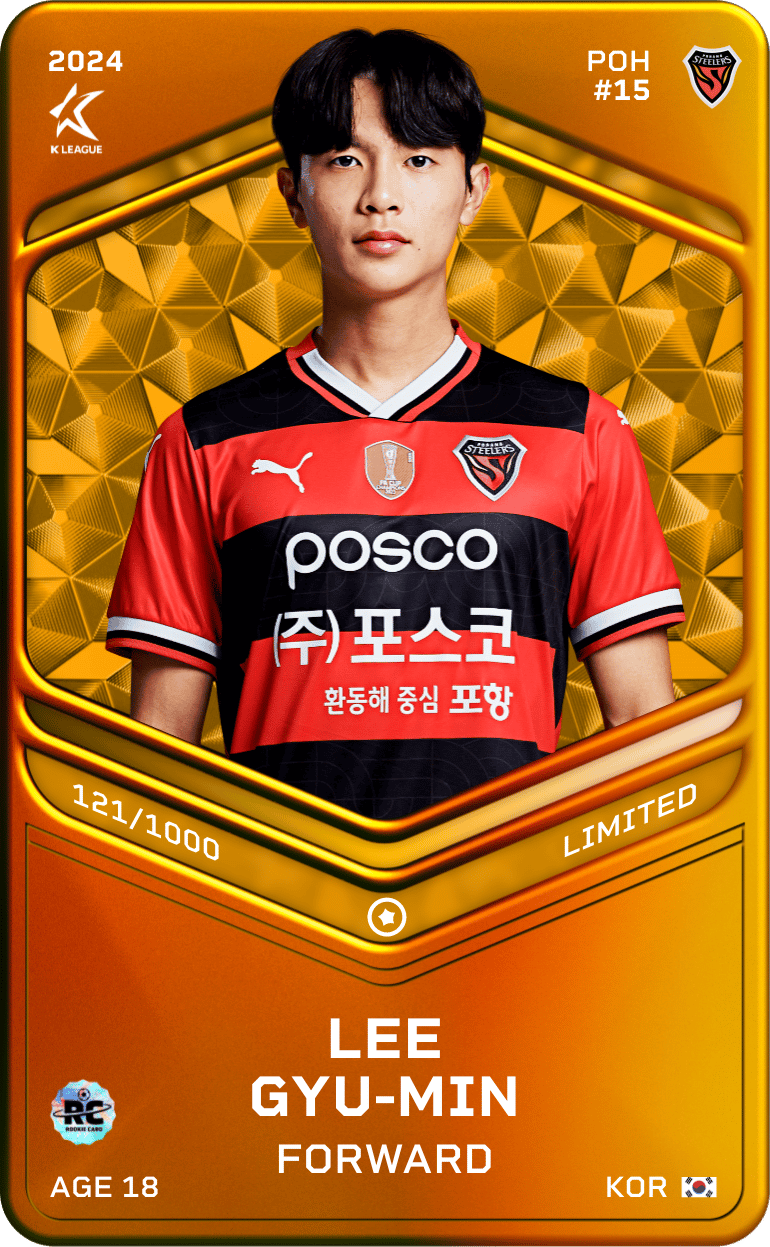 Lee Kyu-Min 2024-25 • Limited 121/1000