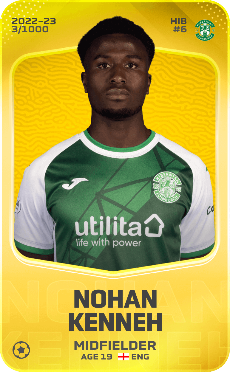 Nohan Kenneh 2022-23 • Limited 3/1000