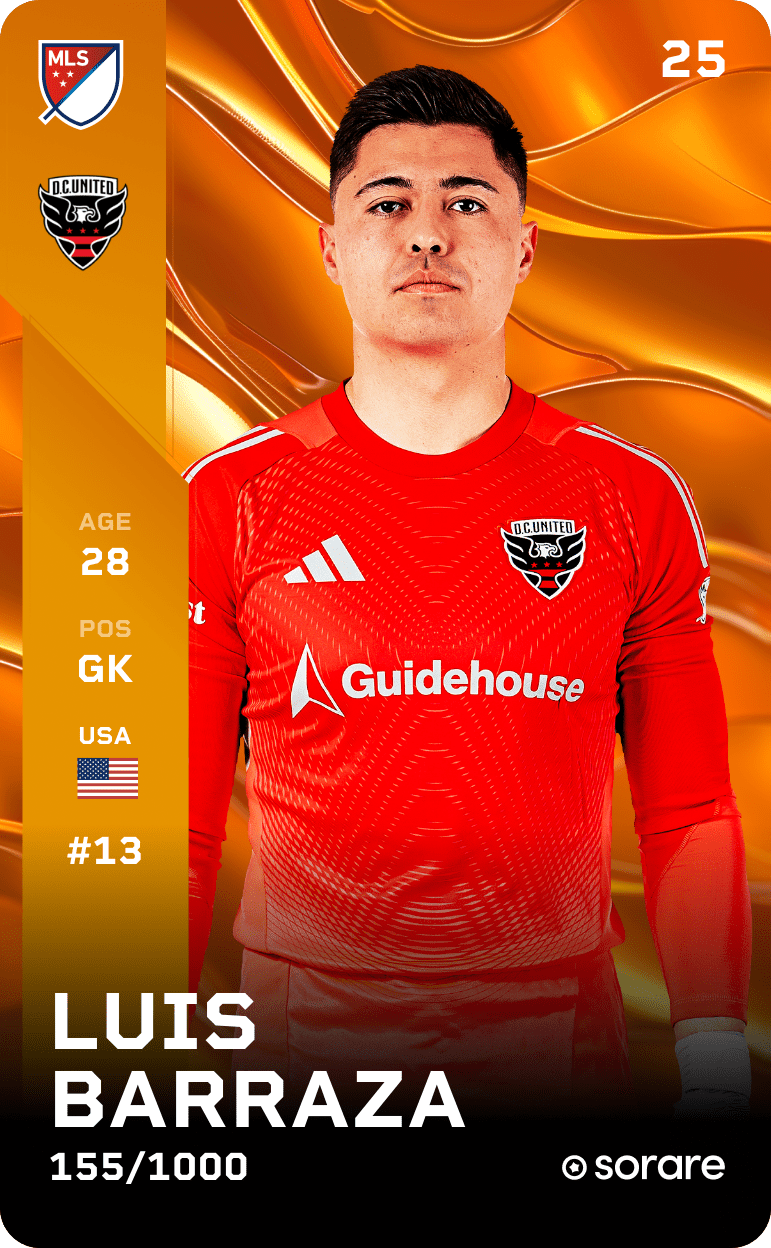 Luis Barraza 2025-26 • Limited 155/1000