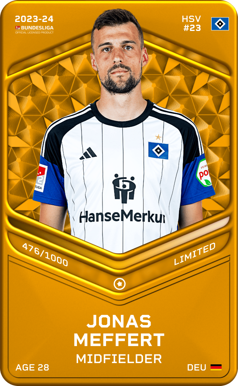 Jonas Meffert 2023-24 • Limited 476/1000