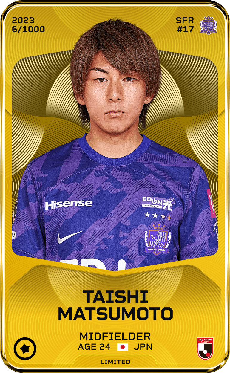Taishi Matsumoto 2023-24 • Limited 6/1000