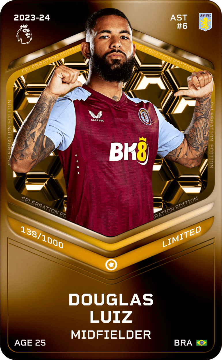 Douglas Luiz 2023-24 • Limited 138/1000