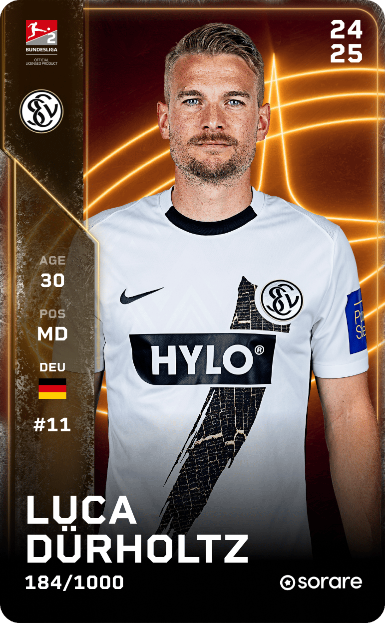 Luca Dürholtz 2024-25 • Limited 184/1000