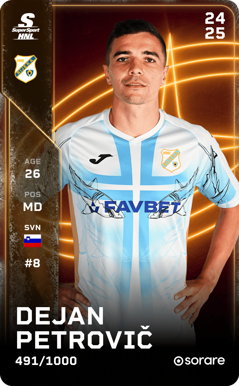 Dejan Petrovič 2024-25 • Limited 491/1000