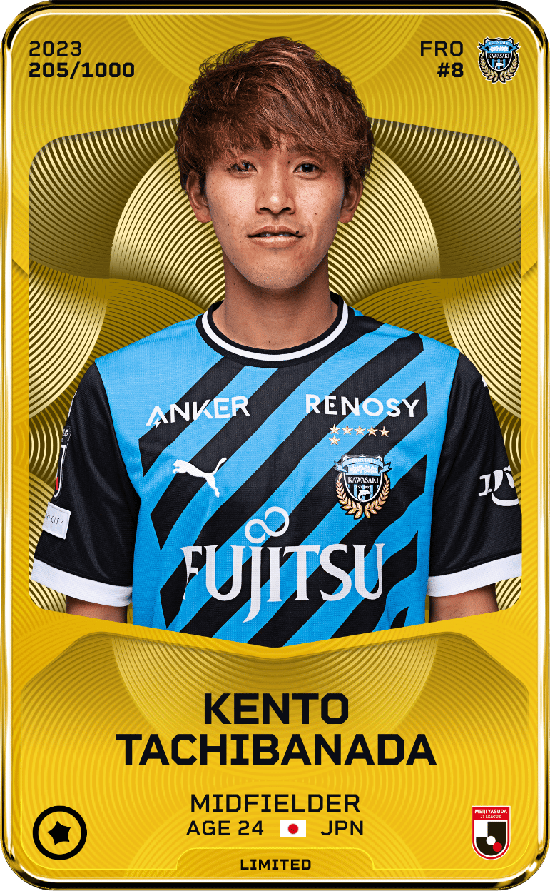 Kento Tachibanada 2023-24 • Limited 205/1000