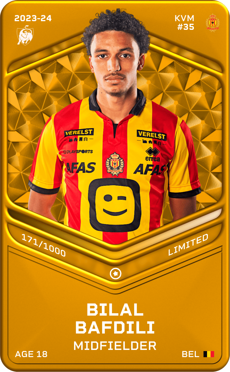 Bilal Bafdili 2023-24 • Limited 171/1000