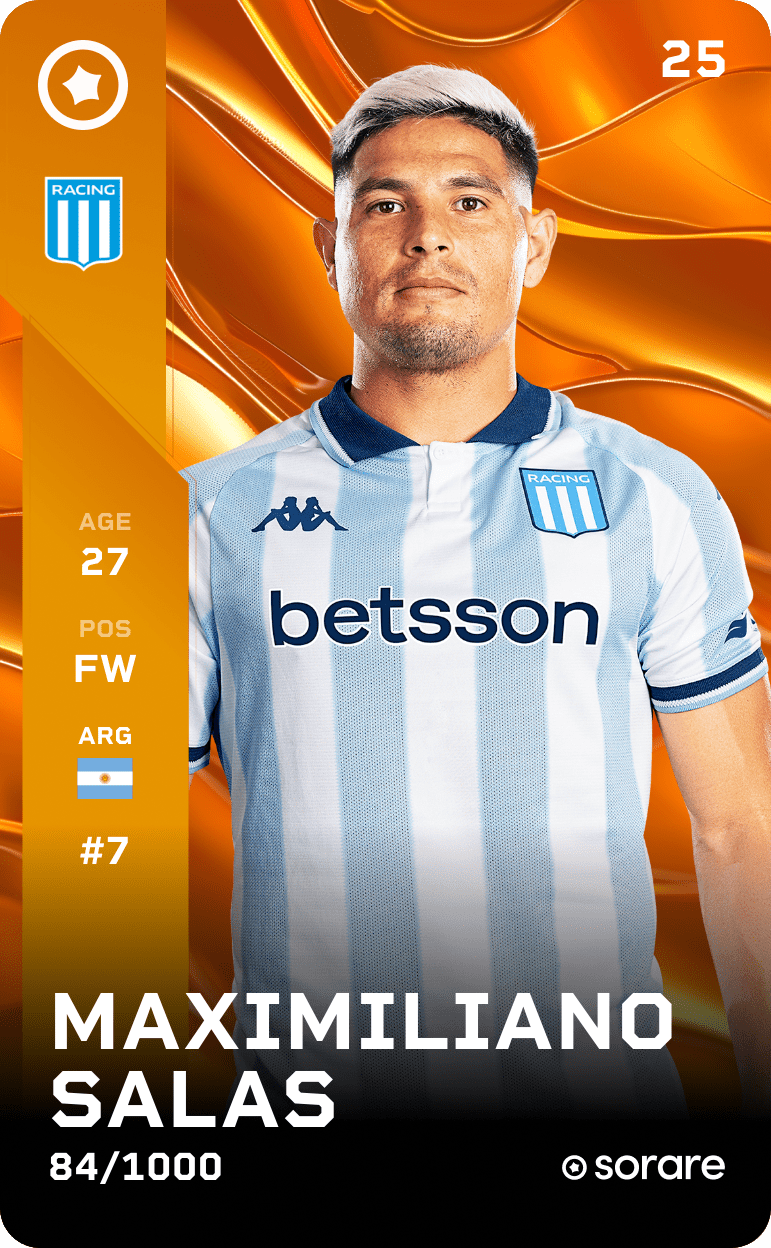 Maximiliano Salas 2025-26 • Limited 84/1000