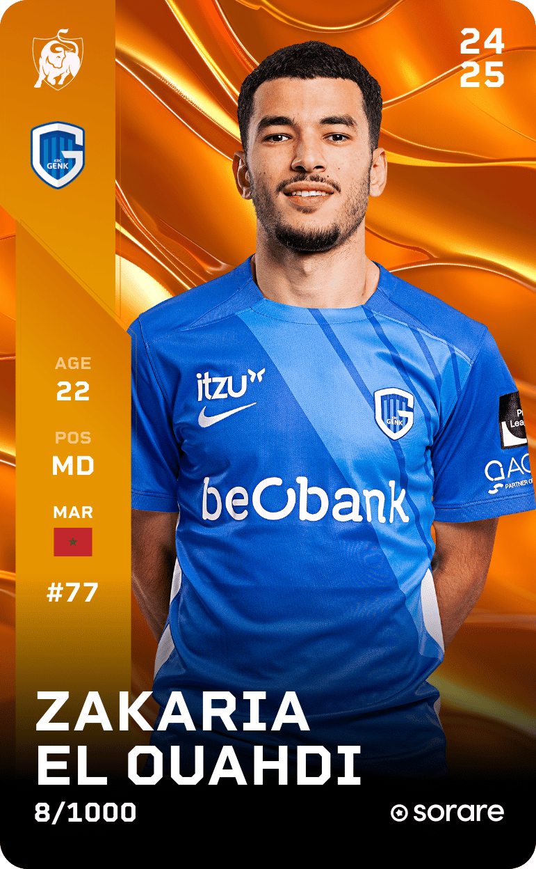 Zakaria El Ouahdi 2024-25 • Limited 8/1000