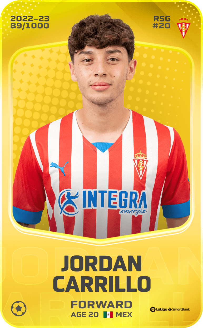Jordan Carrillo 2022-23 • Limited 89/1000