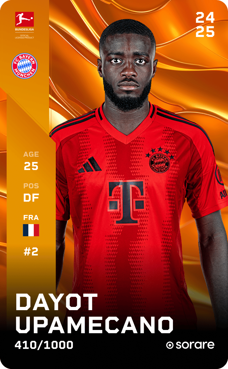 Dayot Upamecano 2024-25 • Limited 410/1000
