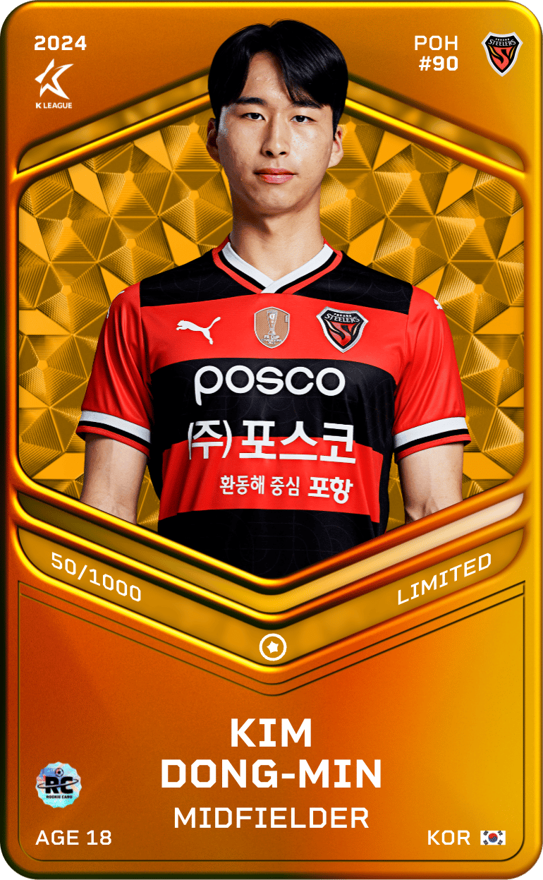 Kim Dong-Min 2024-25 • Limited 50/1000