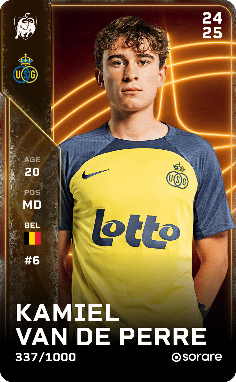 Kamiel Van de Perre 2024-25 • Limited 337/1000