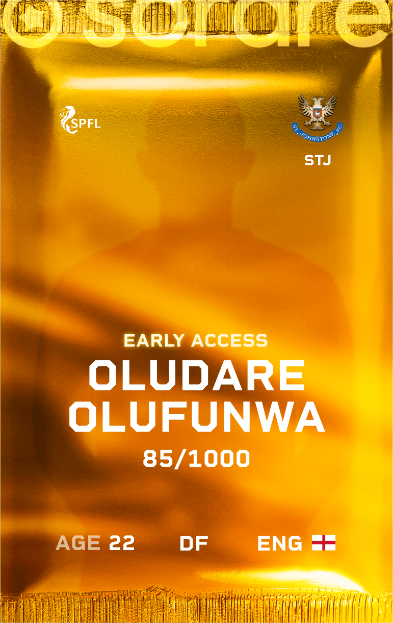 Oludare Olufunwa 2024-25 • Limited 85/1000