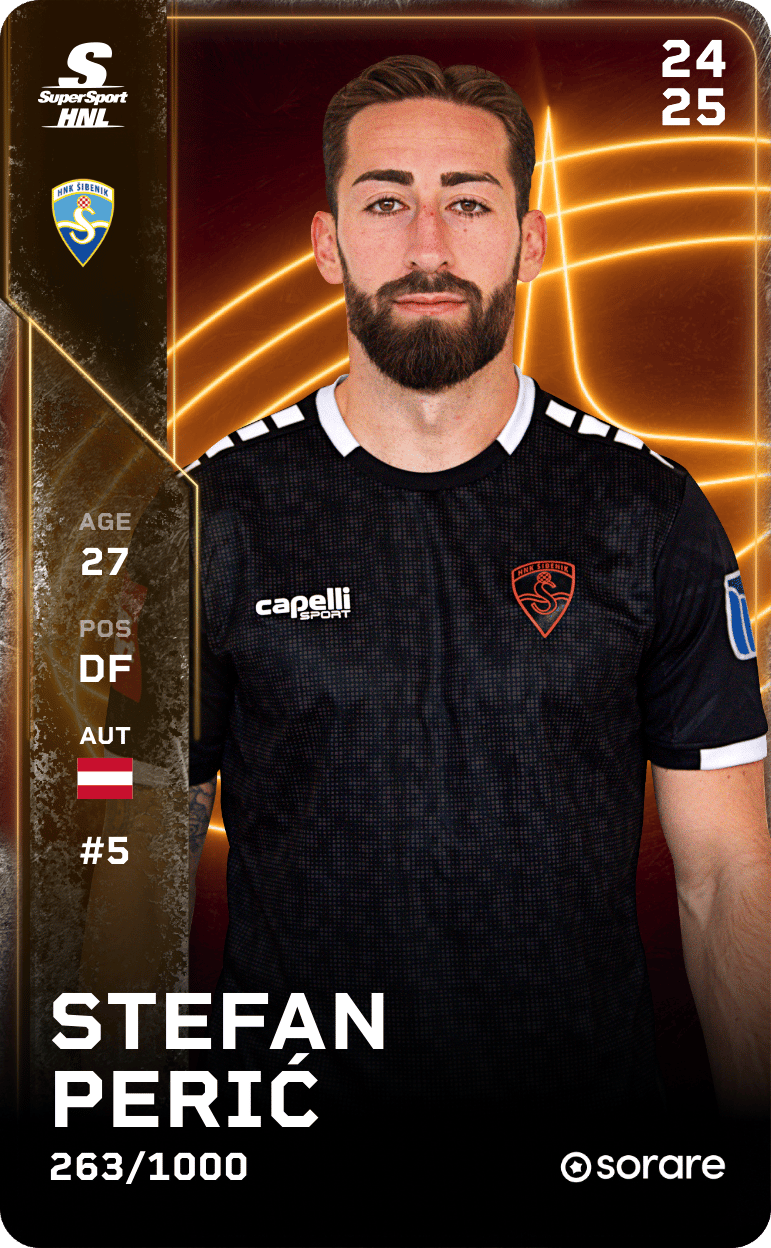 Stefan Perić 2024-25 • Limited 263/1000
