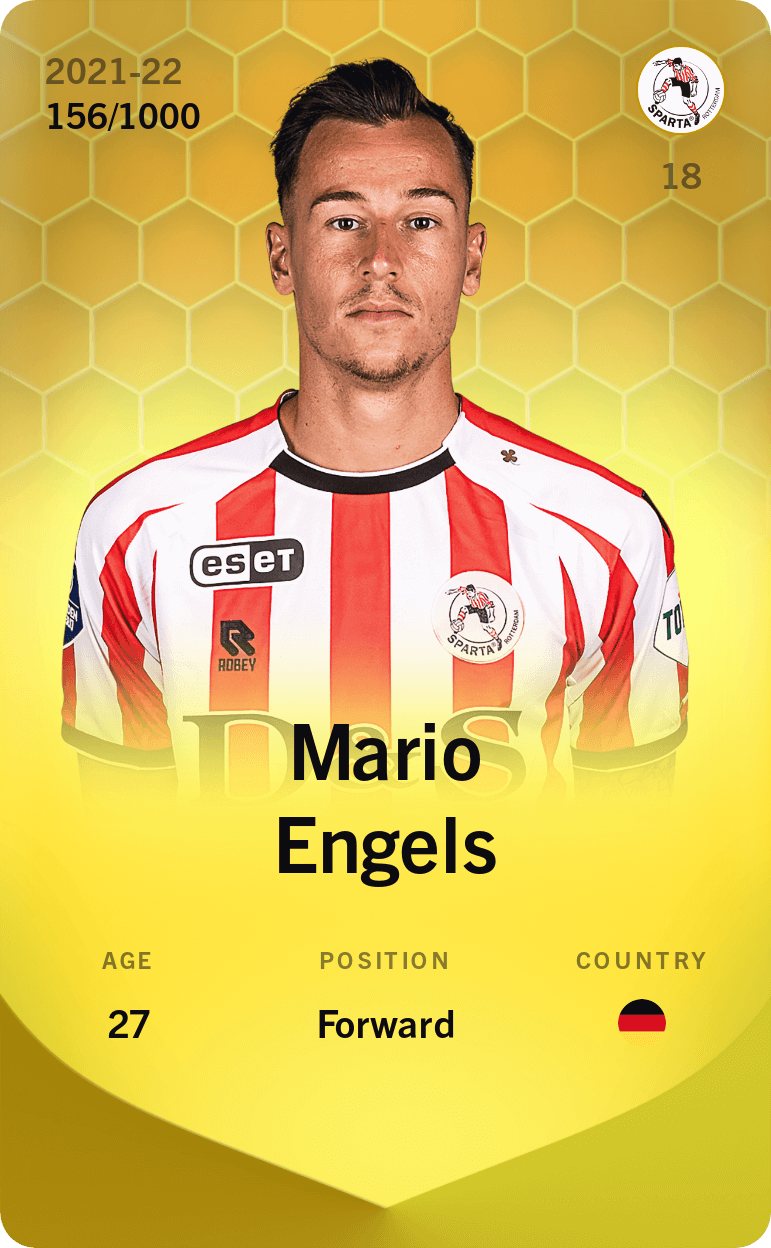 Mario Engels 2021-22 • Limited 156/1000