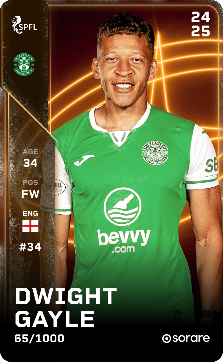 Dwight Gayle 2024-25 • Limited 65/1000