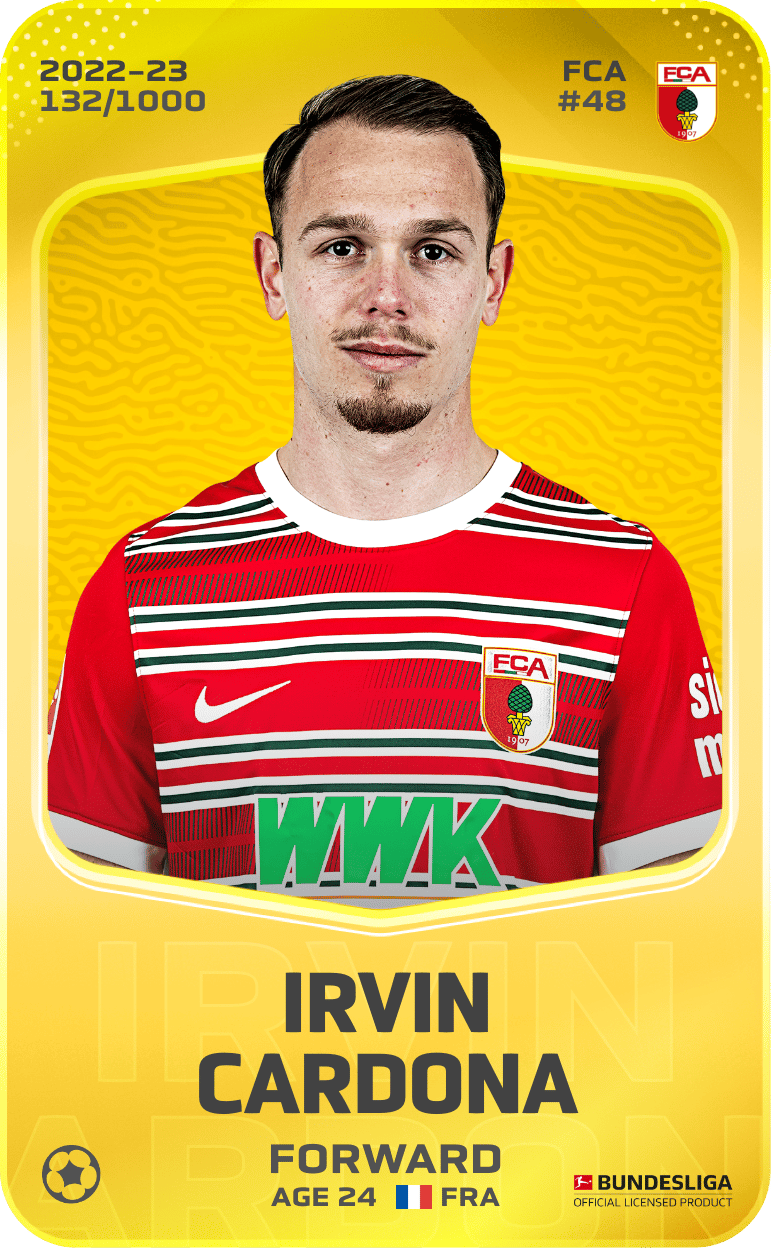 Irvin Cardona 2022-23 • Limited 132/1000