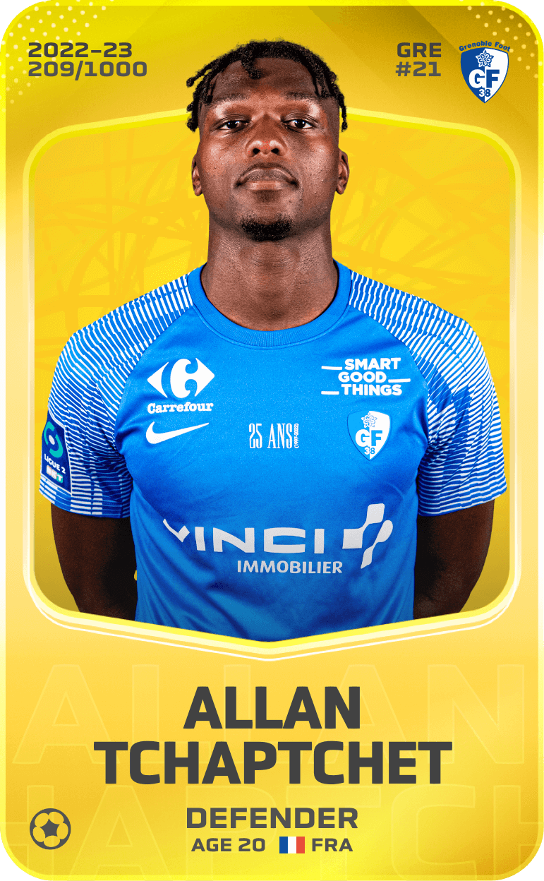 Allan Tchaptchet 2022-23 • Limited 209/1000
