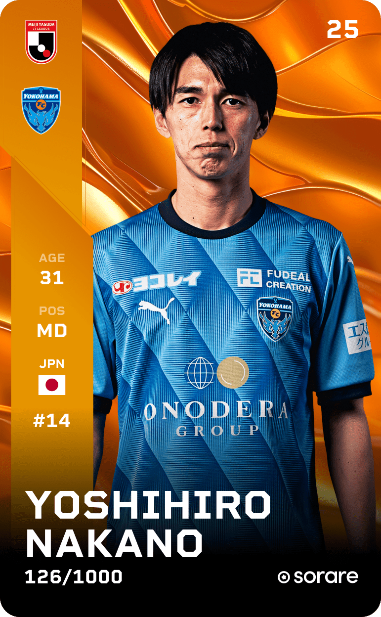 Yoshihiro Nakano 2025-26 • Limited 126/1000