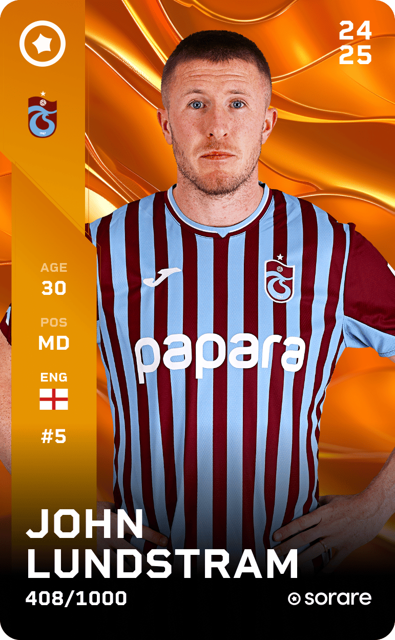 John Lundstram 2024-25 • Limited 408/1000