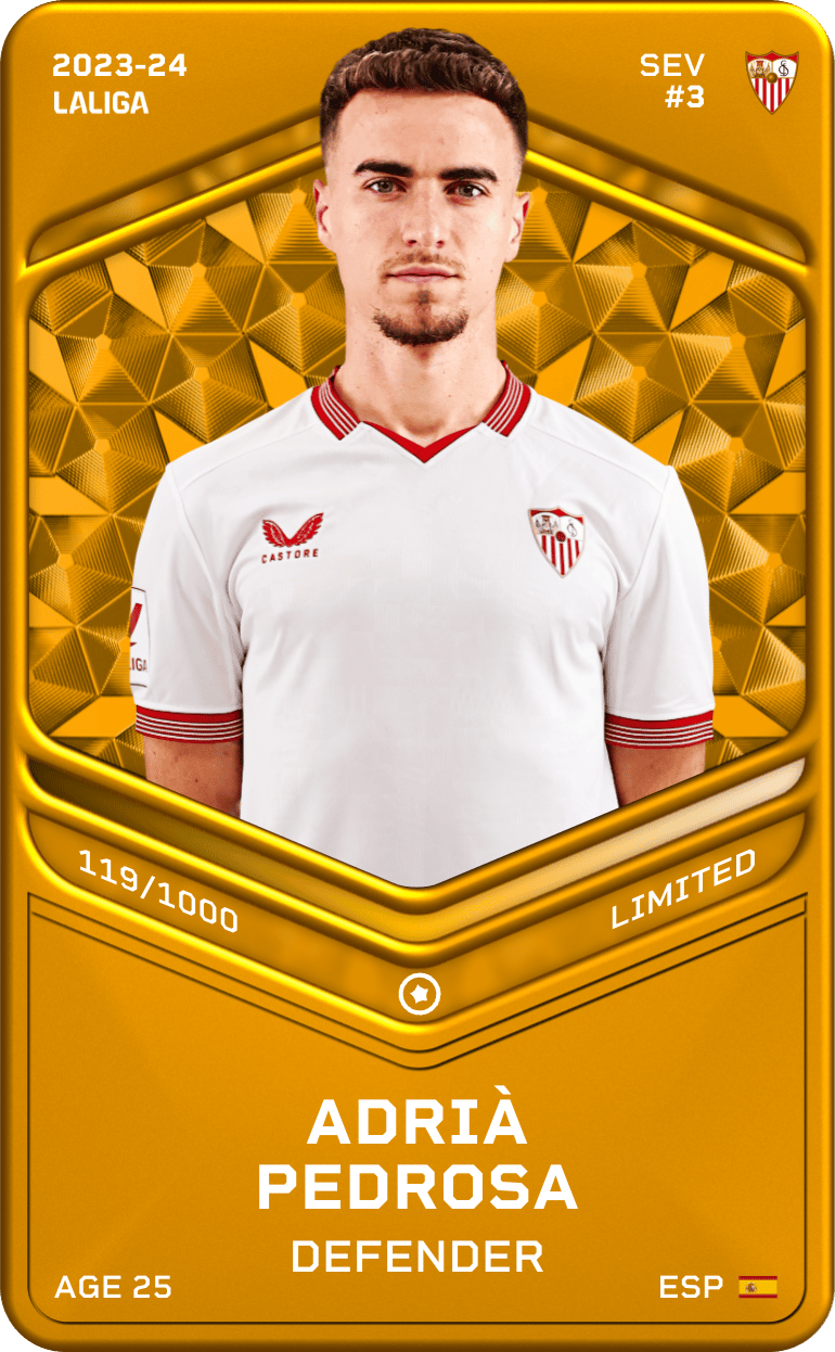 Adrià Pedrosa 2023-24 • Limited 119/1000