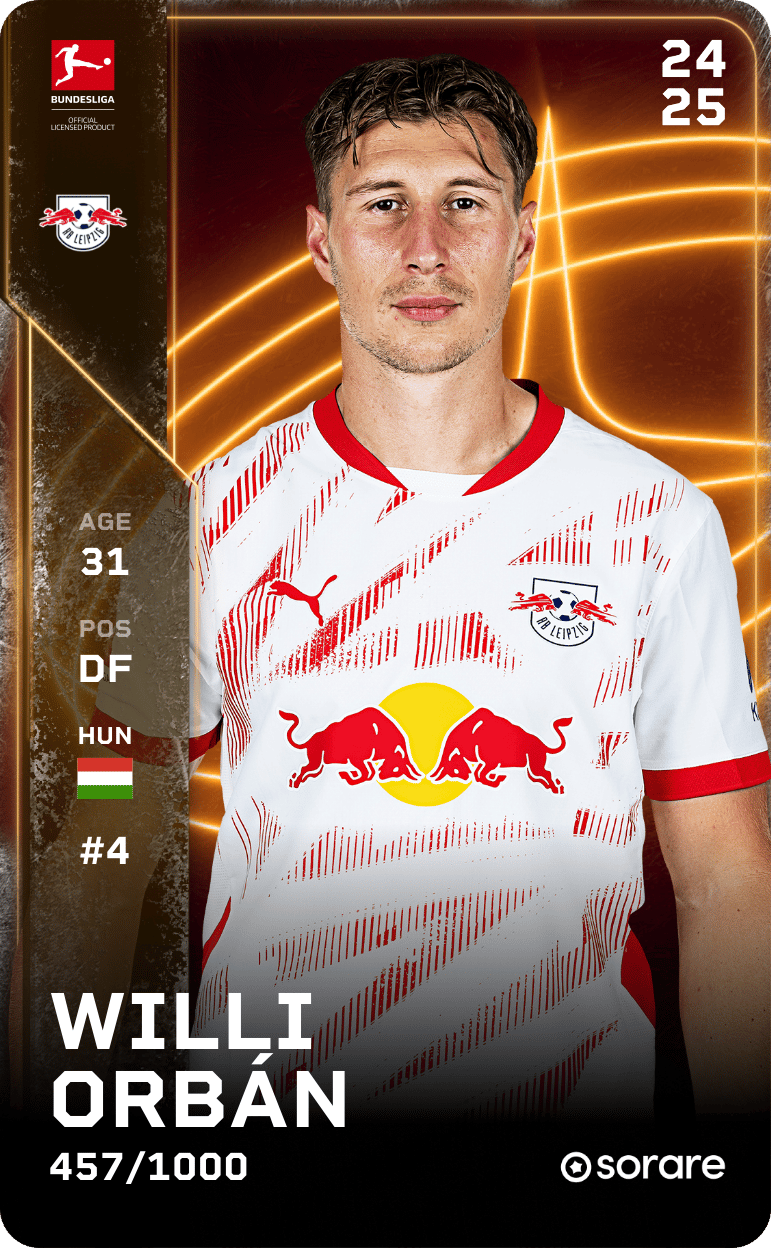 Willi Orbán 2024-25 • Limited 457/1000