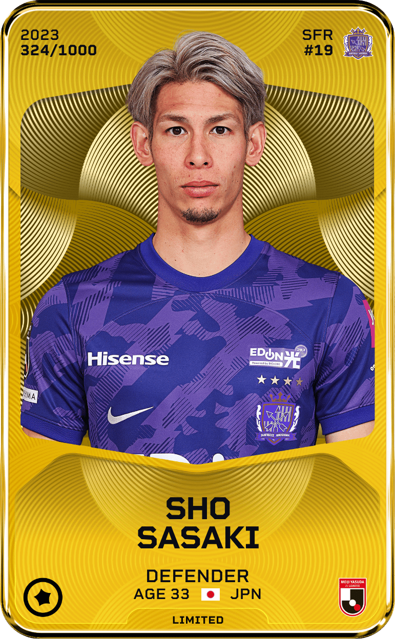 Sho Sasaki 2023-24 • Limited 324/1000