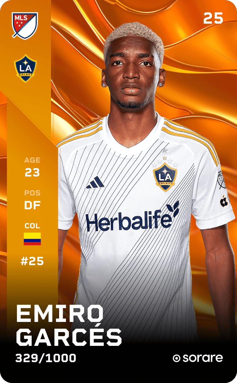 Carlos Garcés 2025-26 • Limited 329/1000