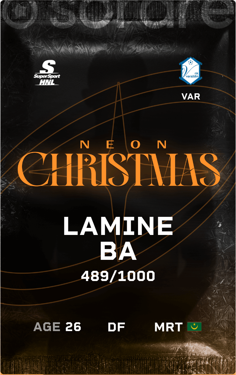 Lamine Ba 2024-25 • Limited 489/1000