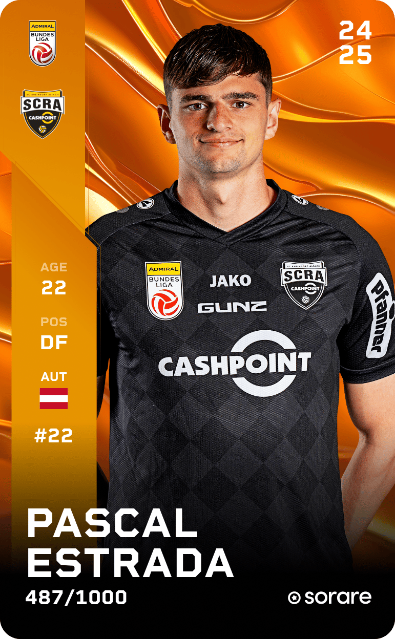 Pascal Estrada 2024-25 • Limited 487/1000