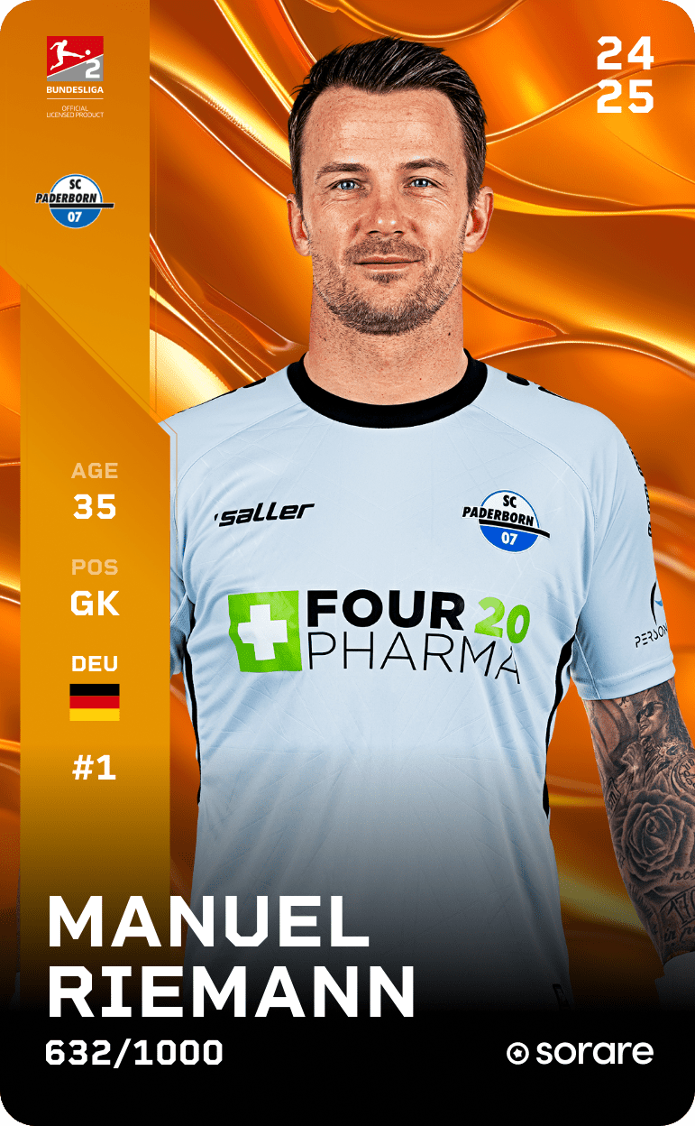 Manuel Riemann 2024-25 • Limited 632/1000