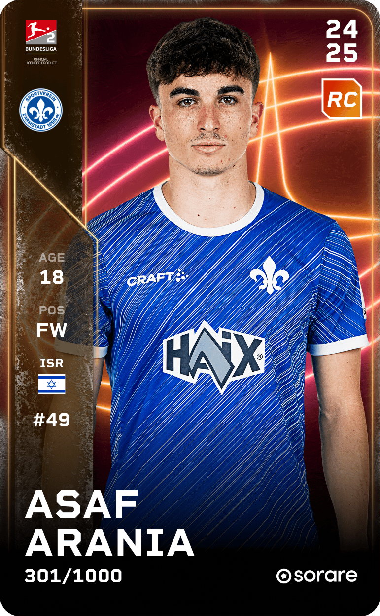 Asaf Arania 2024-25 • Limited 301/1000