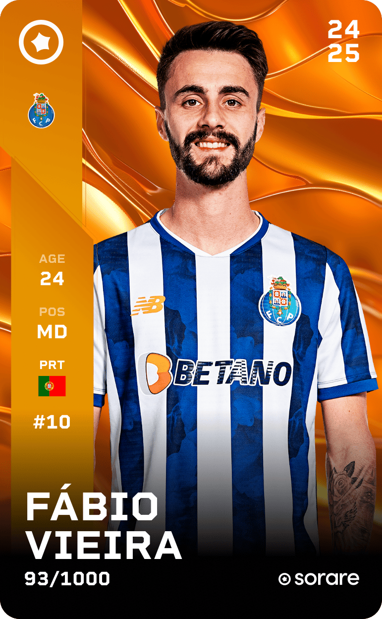 Fábio Vieira 2024-25 • Limited 93/1000