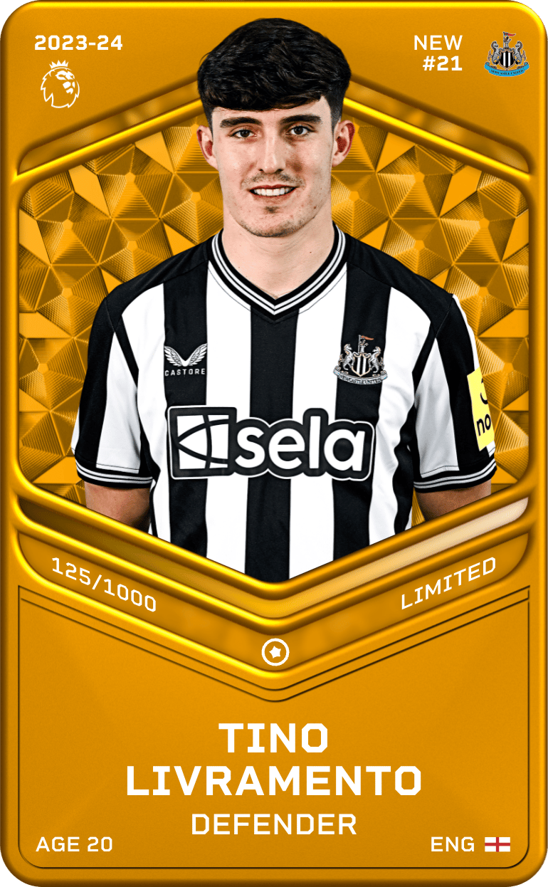 Tino Livramento 2023-24 • Limited 125/1000